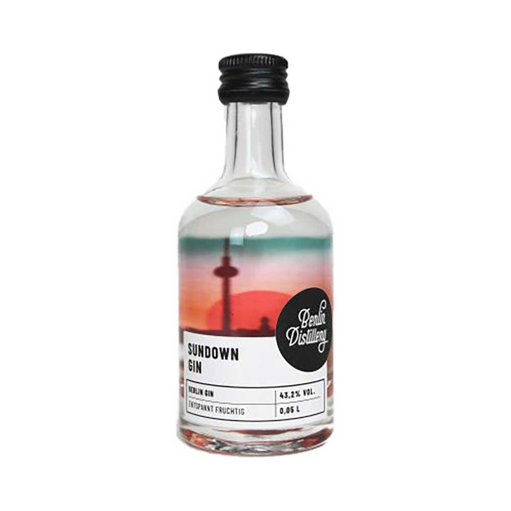 Sundown Gin Miniatur